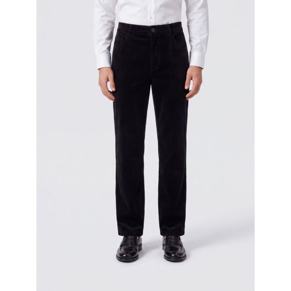 Jil Sander Men Jil Sander Wide-Leg Cotton Corduroy Trousers